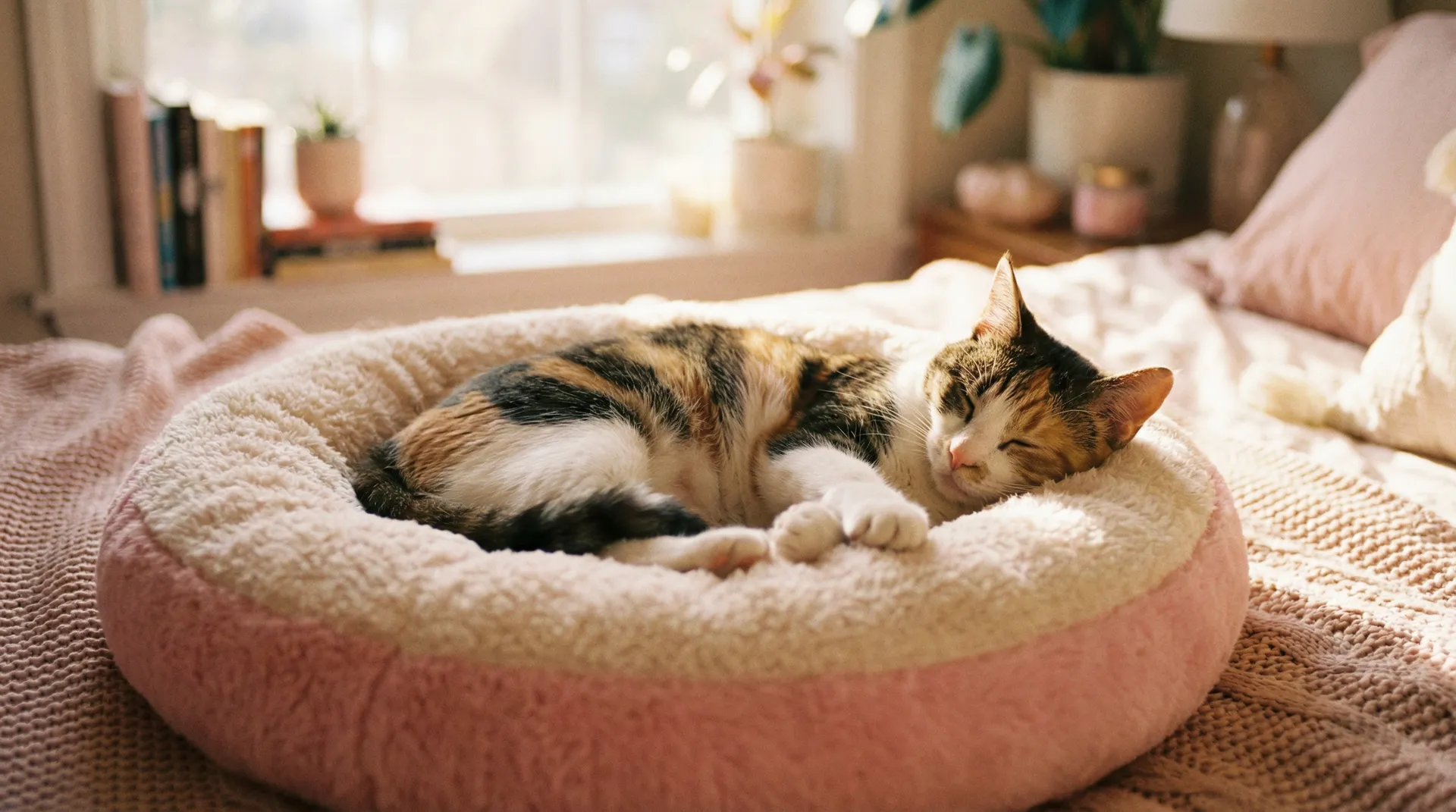 三花猫安静入睡 - 张柏芝陈冠希照片